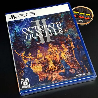 Octopath Traveler II PS5 Japan Factorysealed Game IN En-Fr-de-Es-It-Ch New RPG S • $129.62