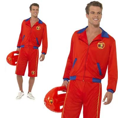 £41.99 • Buy Baywatch Beach Mens Lifeguard 80s 90s TV Fancy Dress Costume Stag Party New