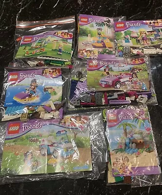 Bulk 7 Lego Friends 4100041011410134101839304104141086 Complete With Books • $40