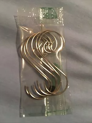 6 S-hooks Silver Metal Curly Hooks From Scentsicles Home Organization Hooks NEW • $3.40