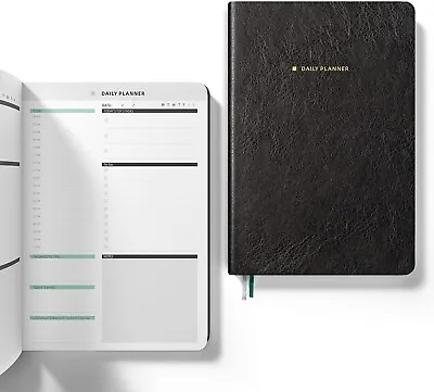 TDOLISSTE - To Do List Notebook A5 Daily Planner Undated Productivity Organiser • £6.99