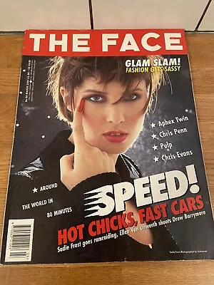 The Face Magazine Mar 94 Aphex Twin Pulp Sadie Frost Drew Barrymore Penn • £12