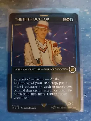 MtG The Fifth Doctor - Showcase Art - NM • £3