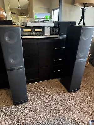 INFINITY SYSTEMS RS-5 FLOORSTANDING TOWER SPEAKERS Set Of 2 - LOCAL PICK-UP ONLY • $175