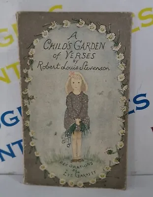 A Child’s Garden Of Verses Robert Louis Stevenson Vintage Puffin Book 1948 Damag • £4.99