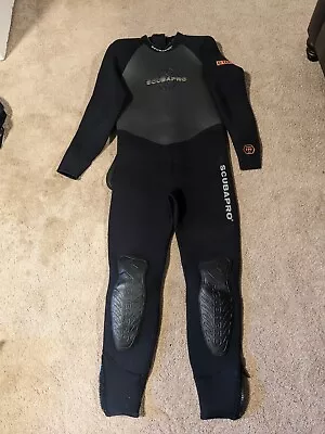 ScubaPro 5mm TPF 33 XL Black Scuba Diving Wetsuit S-TEK • $80