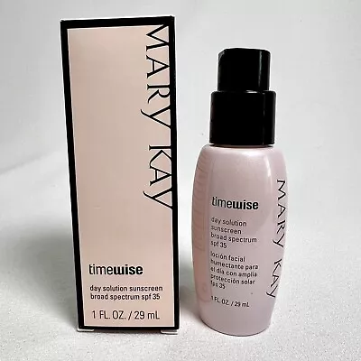 Mary Kay TimeWise Day Solution Sunscreen SPF 35 EXPIRED 19 Discontinued 1oz NEW • $19.99