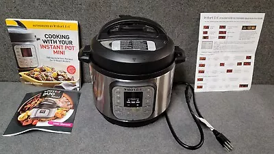 Instant Pot Mini DUO 3qt Electric Pressure Cooker Digital Stainless Steel • $56.97