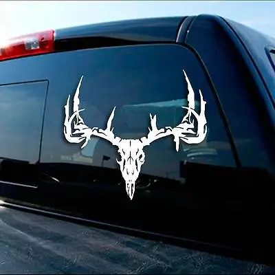 Whitetail Deer Skull Sticker Archery Hunting Decal For Hoyt Bone Collector PSE • $34.99