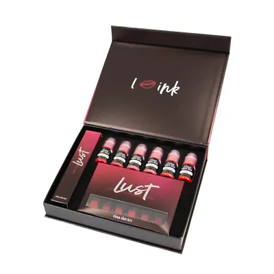 $264.99 • Buy Tina Davies 💋 Ink Lust Lip Collection Perma Blend Permanent Makeup Pigment Set