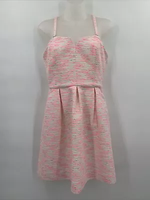 Moulinette Soeurs Anthropologie Dress 4 Pockets Side Zip Lined Removable Straps • $19.13