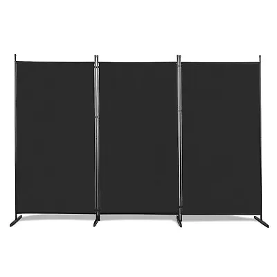3 Panel Room Divider Folding Privacy Screen Home Office Furniture Wall Partition • £25.69