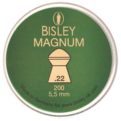 Bisley Magnum .22 5.5mm Pellets Air Gun Air Rifle Target Hunting Shooting • £8.35
