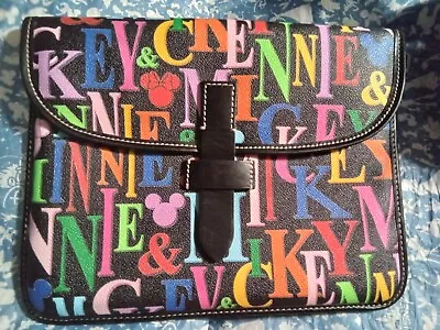 DOONEY & BOURKE DISNEY CASE Mickey & Minnie Rainbow IPad Tablet Case E769RBB • $100.99