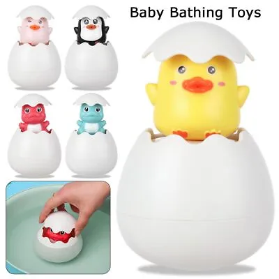 £4.62 • Buy Sprinkling Sprinkler Duck Penguin Dinosaur Egg Baby Bathing Toys Cartoon Animal