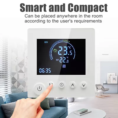 WiFi Smart Thermostat Electric Heating Underfloor Temperature Controller • £19.99