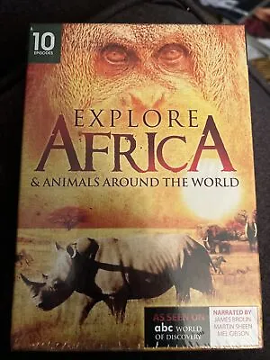 $11.99 • Buy Explore Africa & Animals Around The World 3 DVD Collection 10 Episodes