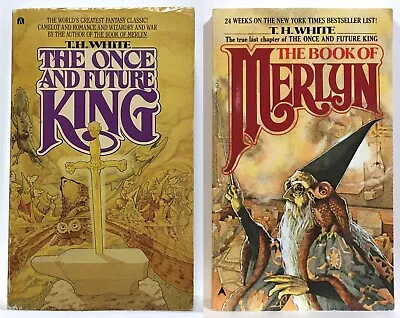 ONCE & FUTURE KING BOOK OF MERLYN By T. H. White Lot Paperback Book KING ARTHUR • $6.99