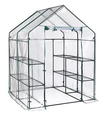 Miracle_Gro Mini Greenhouse 4’8” X 4’8” X 6’5 • $143.17