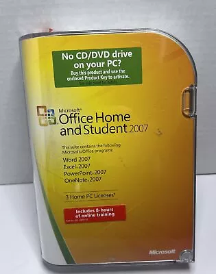 Microsoft Office Home And Student 2007  W/ Product Key Preowned • $17.99