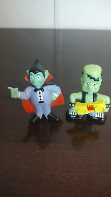 Vintage Frankenstein With Boom Box And Dracula Halloween Lot Of 2 From Heartline • $18