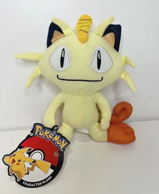 $19.95 • Buy POKEMON Licensed MEOWTH Plush Soft Toy 18cm - Official BNWT