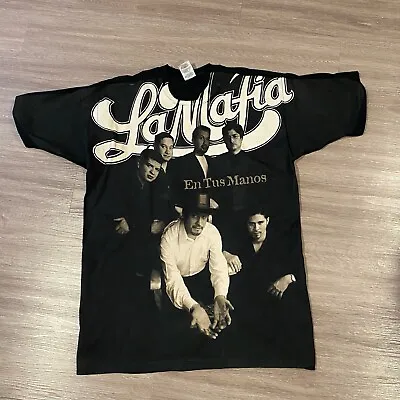 Vintage 1997 La Mafia Mexican Band Concert Tour Shirt 90s En Tus Manos Tour • $149.99