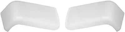 Gloss White Rear Bumper Overlay Cap Cover / For 07-13 Silverado Sierra No-Sensor • $119.95