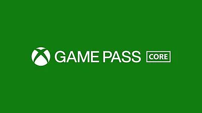 Xbox Game Pass Core (3 6 9 12 Month Codes) Quick Delivery • £16.99