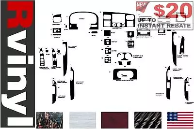 Rdash Dash Kit For Ford F-250 / F-350 2006-2007 Auto Interior Decal Trim • $99.99