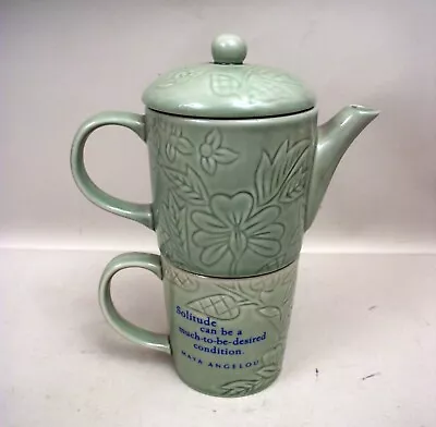 Maya Angelou - Tea For One With Mug By Hallmark • $29.50