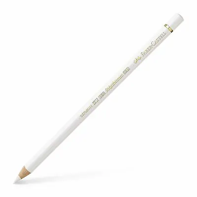 Faber-Castell Polychromos Artists' Single Pencil - Colour 101 White • £4.48