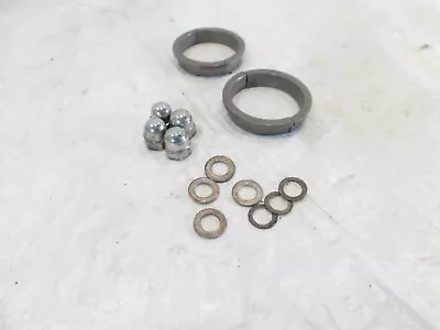 Moto Guzzi California 1100 Stone Vintage Exhaust Header Pipe Flange Collars Nuts • $49.99