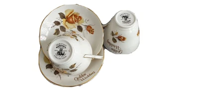 £5 • Buy Vintage Bone China Heritage Regency Golden Wedding