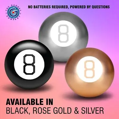 Magic Mystic Retro 8 Ball Decision Making Fortune Mystic Telling Fun Toy Game • £7.75