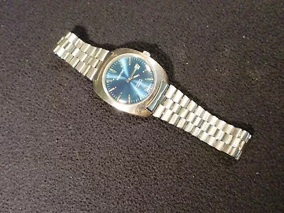 Montine Mechanical Watch 17 Jewels Incabloc Notworking Early 1970's • $21.78