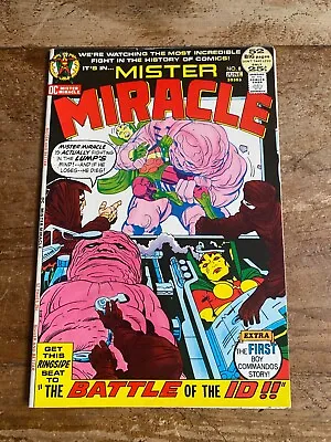 Mister Miracle #8 DC Comics 1972 Jack Kirby Female Furies 1st App Gilotina G • $12.99