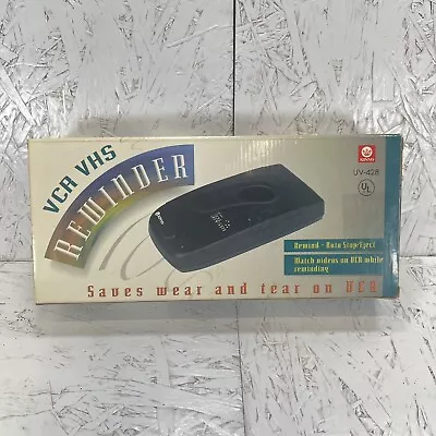 KINYO VHS Video Cassette Tape Rewinder UV-428 Open Box  • $55