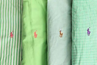 Ralph Lauren Men's Lot Of 4 Long Sleeve Multicolored Dress Or Casual Shirts L • $78.99