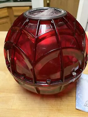 Original MEGA BALL Quart Play And Freeze Ice Cream Maker Red Vintage W/ Recipes • $8.99