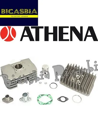 8227 - Cylinder Athena Aluminum DM 48 75 Cc Minarelli 2T P6 Radial Chrome-Plated • $341.93