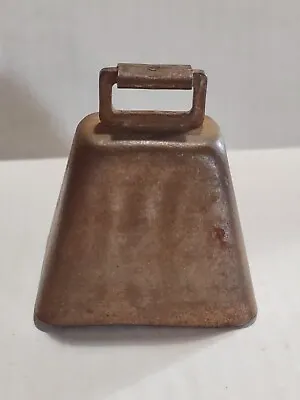 Vintage Copper Cow Bell Farm Country Rustic Metal Decor  • $19.50