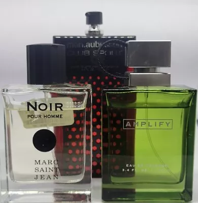 Cologne Fragrance Lot - Man.aubusson CLUB SPORT  AMPLIFY  NOIR POUR HOMME❤️ • $39.99