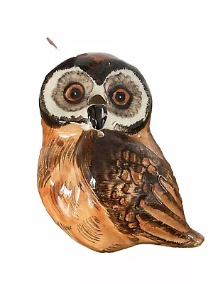 Babbacombe Pottery Owl String Holder Phil Lauriston Design Hand Decorated Vgc • £11