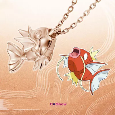 Digital Monster Carp King Pink Necklace Pendant Fashionable Elegant Friend Gifts • $15.99