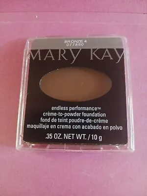 New Mary Kay  Bronze 4  Endless Performance Creme To Powder Foundation Full Size • $18.90