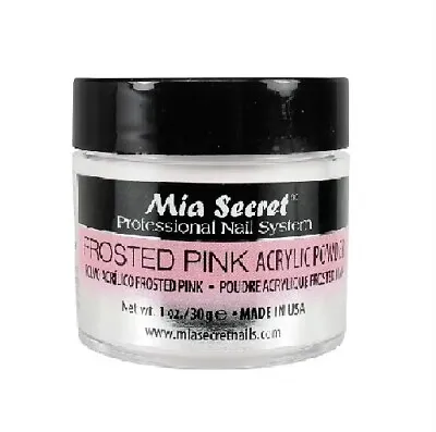 Mia Secret Acrylic Nail Powder Professional Nail System Frosted Pink-Made In USA • $9.75