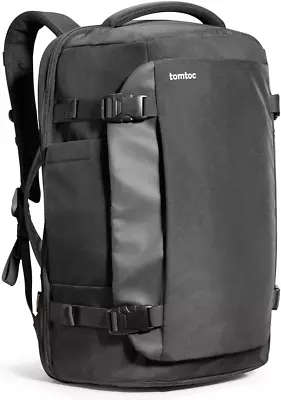 Tomtoc Travel Backpack 40L TSA Friendly Flight Approved Carry-on Luggage Hand B • $158.89