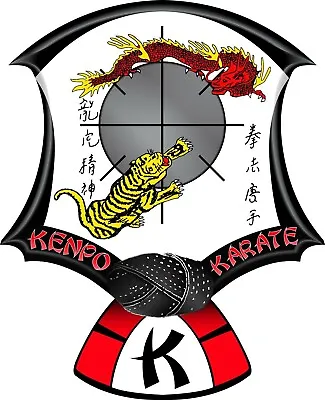 KENPO KARATE 1st Degree Black Belt  8.5x11 Certificate With Your Name & Rank • $150