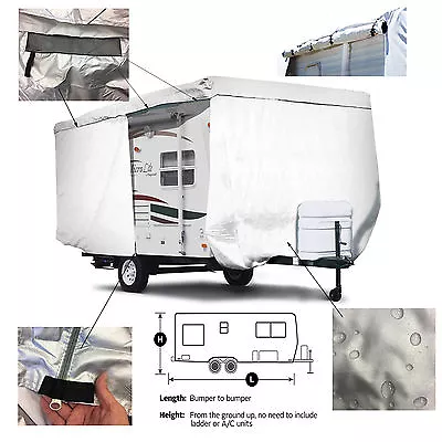 VENTURE RV SPORTTREK 332VBH Travel Trailer Camper Waterproof Storage Cover • $296.96